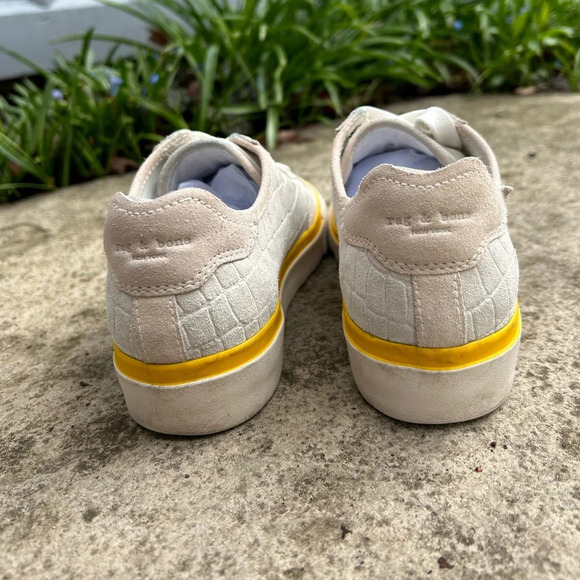 Rag & Bone Army Low Croc Printed Leather Sneaker, size  36 - Picture 8 of 12